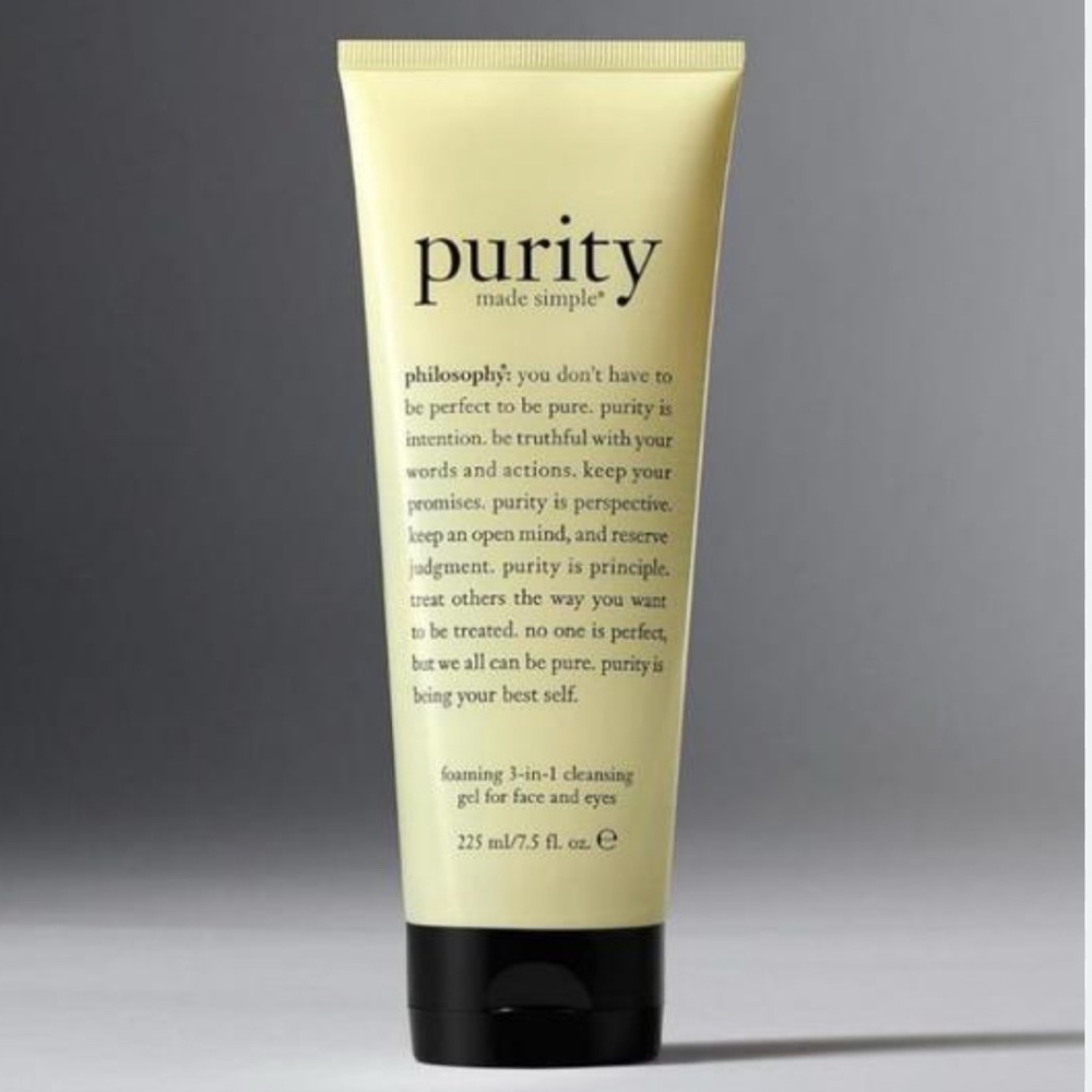 DISCONTINUED ITEM Philosophy Purity Made Simple Foaming Facial Cleansing Gel NWT